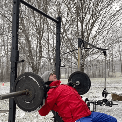 Super Yoked Chest & Back in the Snow w/ CoryG | MAX EFFORT MUSCLE SUPERSETS