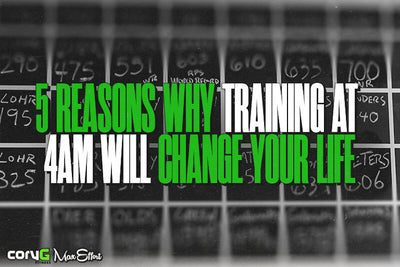 5 Reasons Why Training at 4am Will Change Your Life